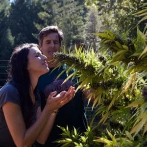 John-and-Rose-smelling-flowers-c9c36980